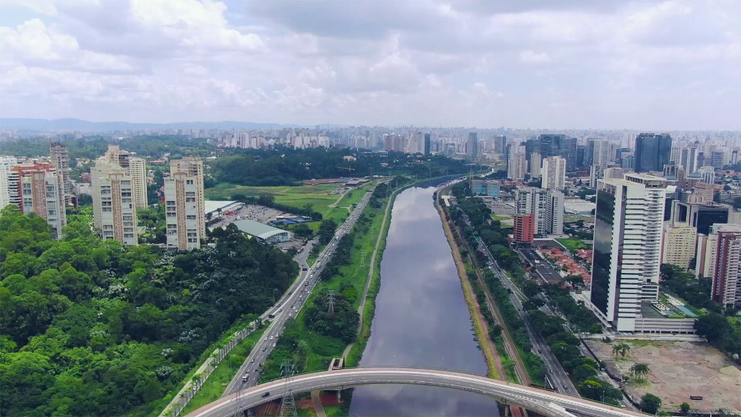 Parque Bruno Covas Novo Rio Pinheiros